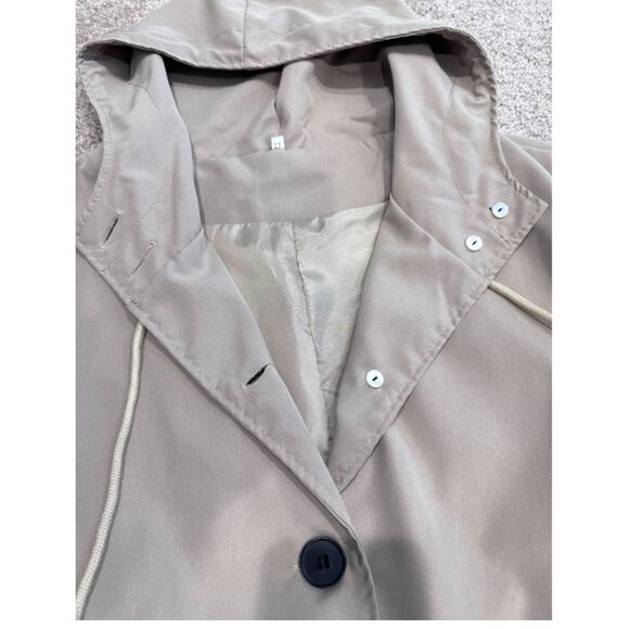 Khaki Trench Coat - Picture 3 of 3